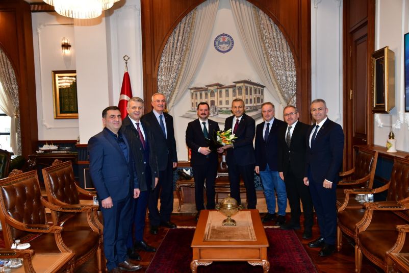 Trabzon Valisi Tahir Şahin’e ziyaret