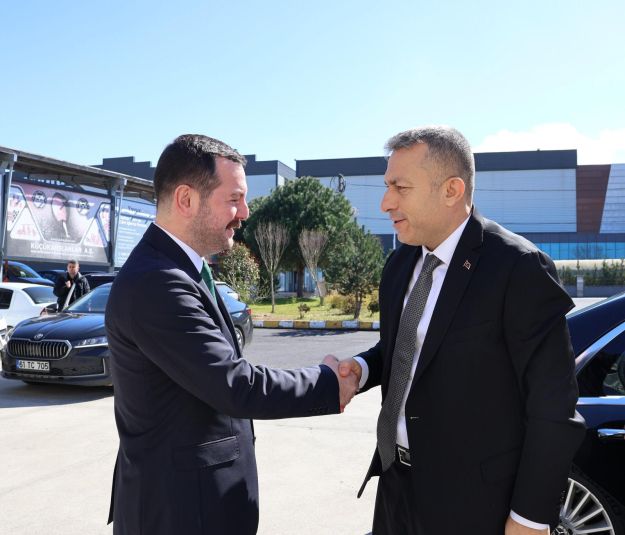 Trabzon Valisi Sayın Tahir Şahin’i misafir ettik