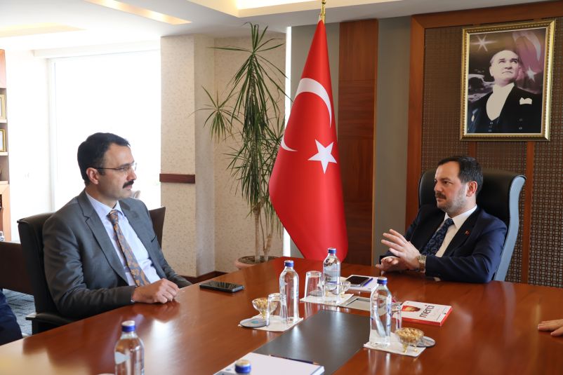 Trabzon Sosyal Güvenlik Kurumu İl Müdürü Sayın Erdem Akbay ve İl Müdür Yardımcısı Sayın Abdulrahman Halcı’yı Misafir Ettik