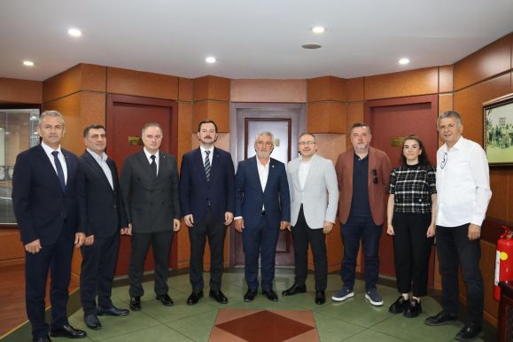 TRABZON ARSİN OSB’DEN TTB MECLİS BAŞKANI SAYIN YILMAZ KARADENİZ’E ZİYARET