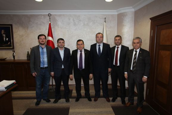 TRABZON ARSİN OSB' DEN TTSO' YA ZİYARET