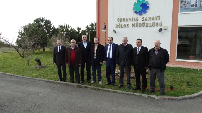 AK PARTI TRABZON MILLETVEKILI ADAY ADAYI MUHAMMET BALTA' NIN ARSIN OSB ZIYARETI