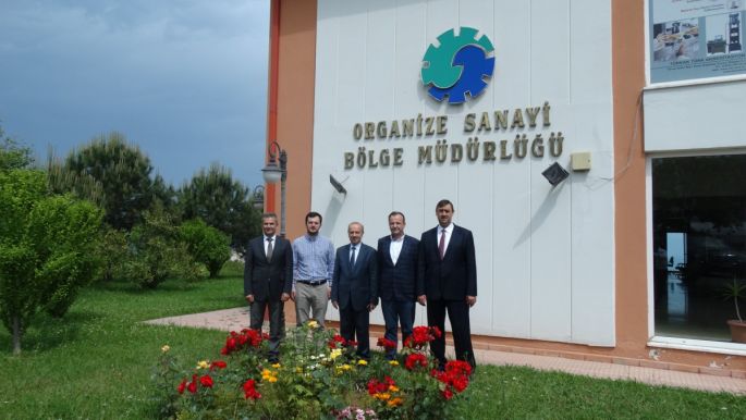 SANAYI BÖLGELERI GENEL MÜDÜRÜ YAŞAR ÖZTÜRK' ÜN ARSIN OSB ZIYARETI...