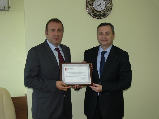 TRABZON VERGI DAIRESI BAŞKANLIĞINDAN, YÖNETIM KURULUMUZA ZIYARET