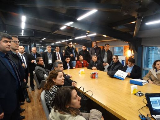 KÜSİ HEYETI ARSIN OSB’YI ZIYARET ETTI