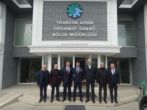 TRABZON İL EMNIYET MÜDÜRÜ METIN ALPER’DEN ARSIN OSB’YE NEZAKET ZIYARETI