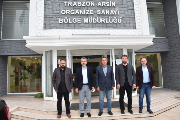 AK PARTİ TRABZON İL BAŞKANI DR. SEZGİN MUMCU TRABZON ARSİN OSB’DE