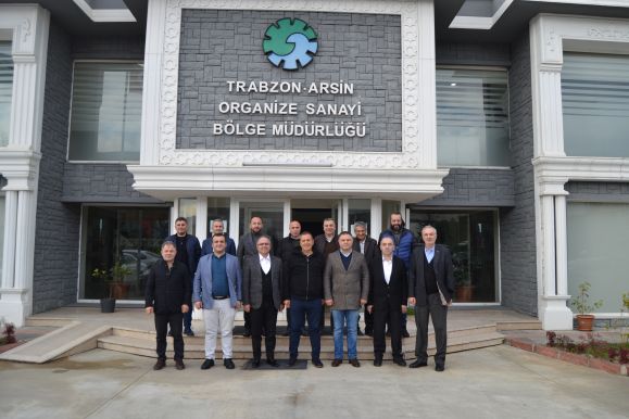 TRABZON VAKFIKEBIRLI İŞ ADAMLARI, ARSIN OSB’YI ZIYARET ETTI