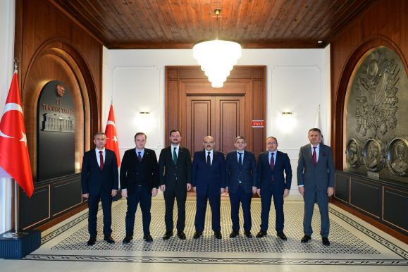 TRABZON ARSIN OSB’DEN TRABZON VALISI SAYIN İSMAIL USTAOĞLU’NA ZIYARET
