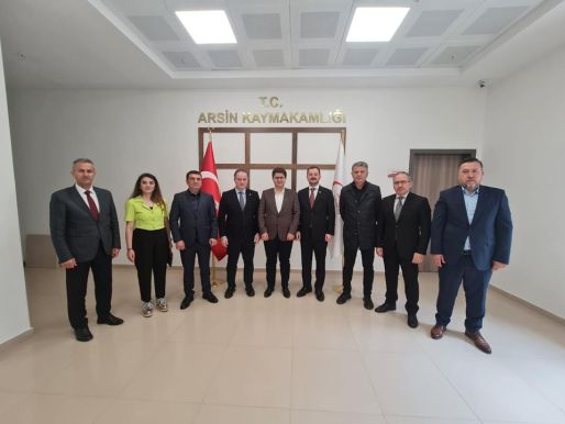 TRABZON ARSIN OSB YÖNETIM KURULUNUN ZIYARETLERI DEVAM EDIYOR