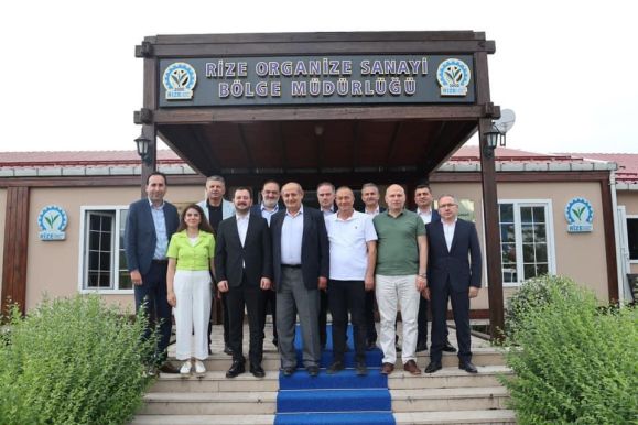 TRABZON ARSIN OSB YÖNETIM KURULUNDAN RIZE OSB ZIYARETI